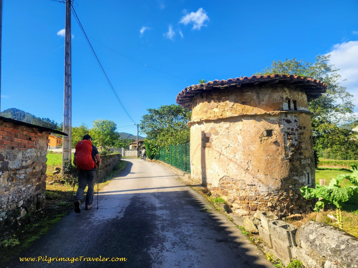 Entering the Hamlet of Llamas by Dovecote