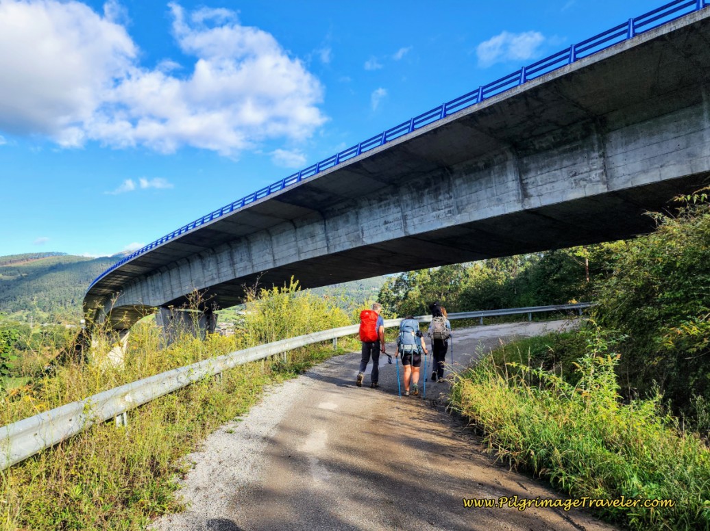 Walk Under the A-63 Flyover