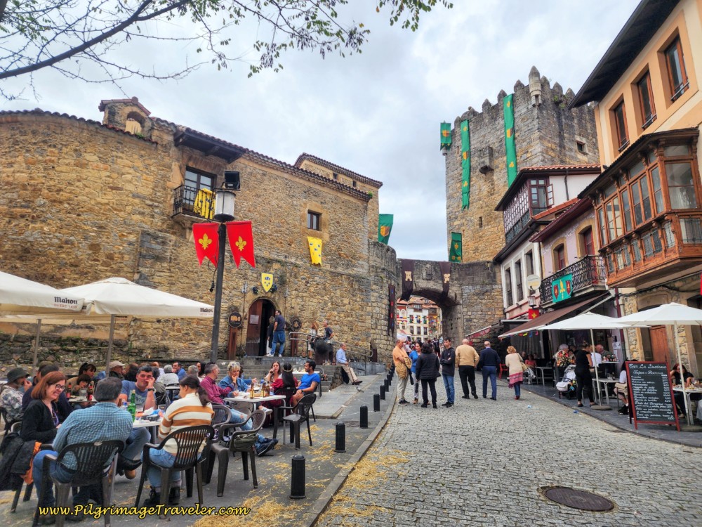 Café Bar La Luciana, in Salas, by the Castle