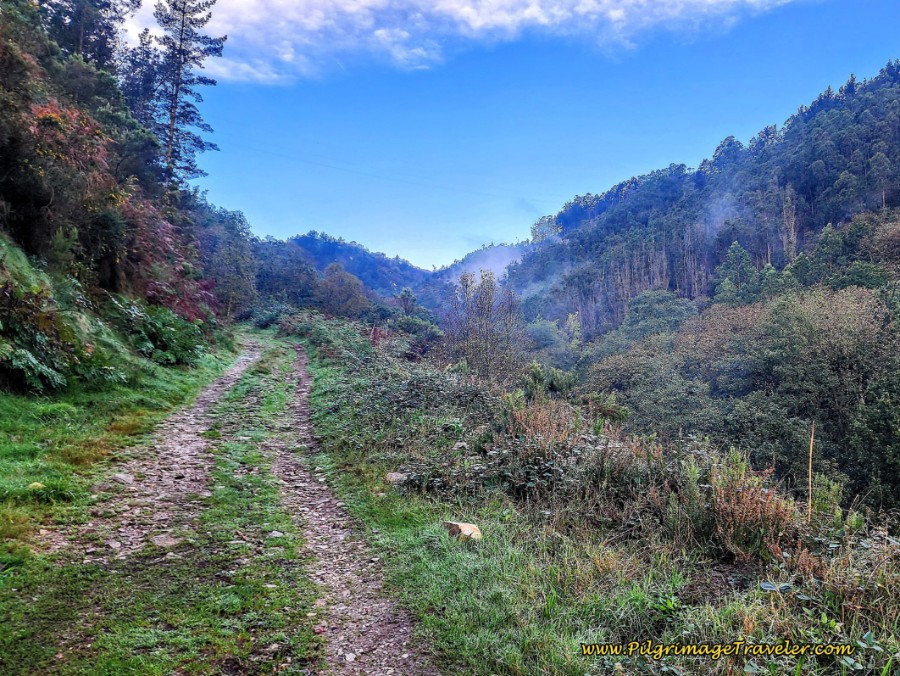 The Steady Climb West of Salas