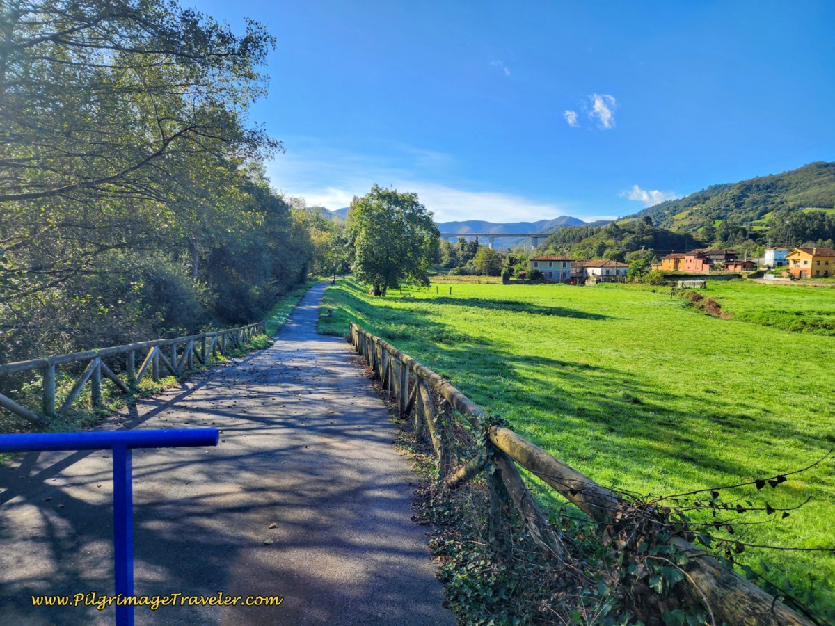 Path Along the River to the Monastery