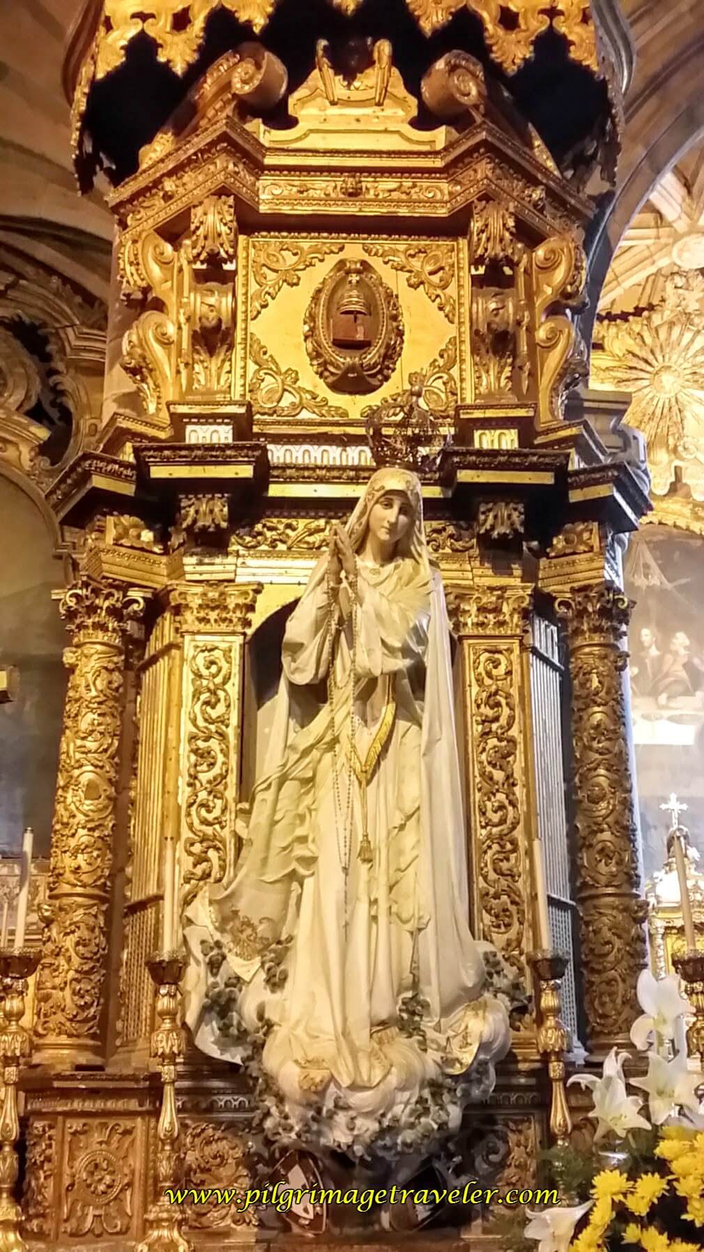 Altar in Church to Fátima