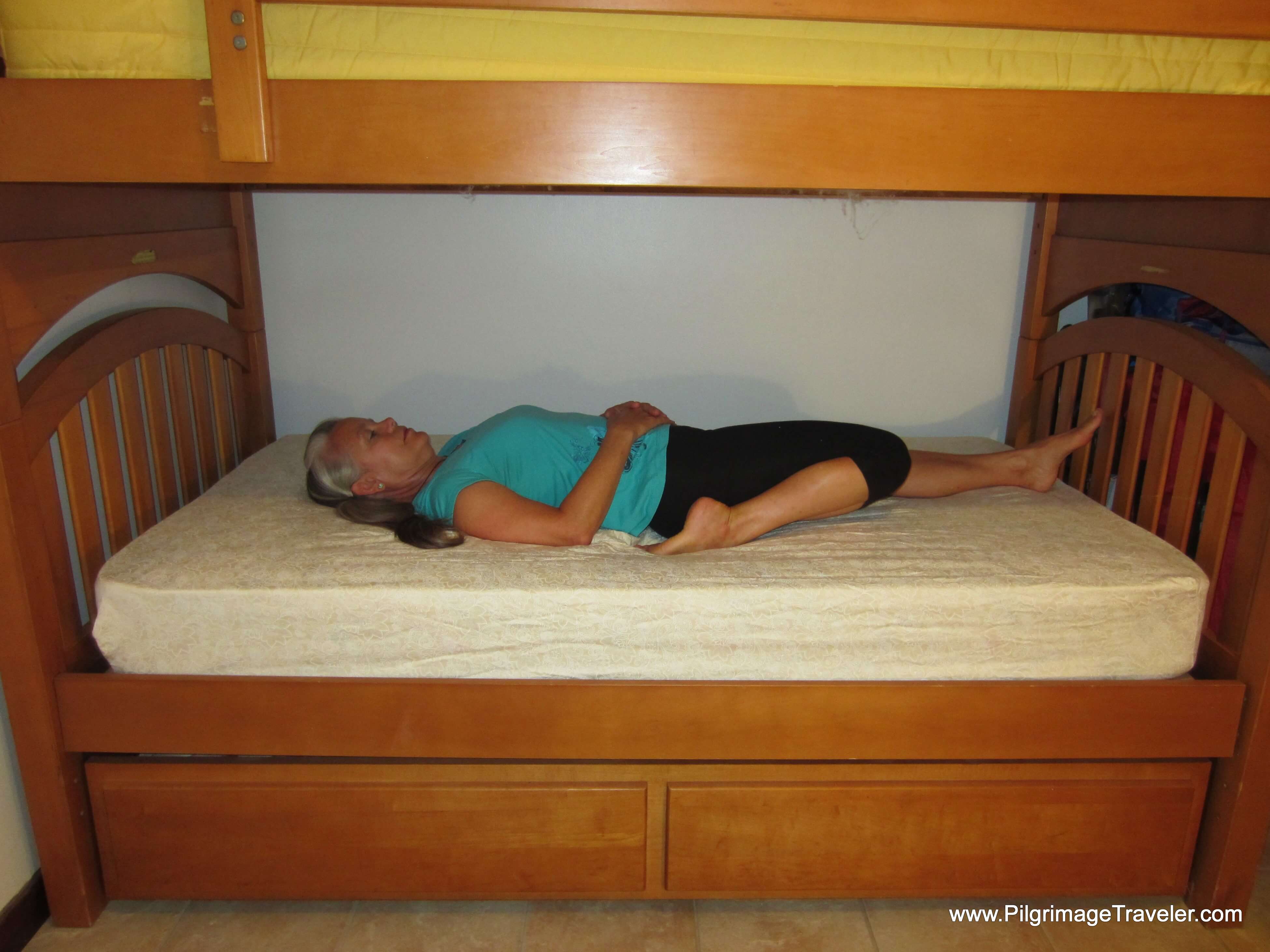 Half Saddle Pose - Final Position