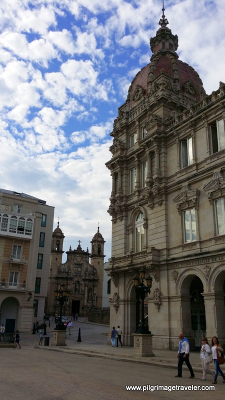 The Cathedral of St. George, La Coruña, Galicia, Spain