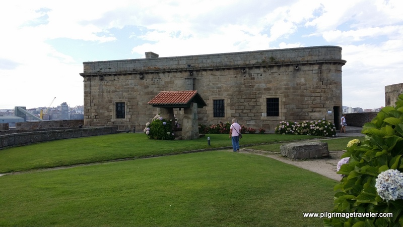The gate to the Castillo de San Anton, La Coruña, Galicia, Spain