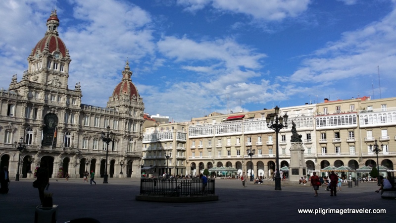 Plaza de Maria Pita, La Coruña, Galicia, Spain