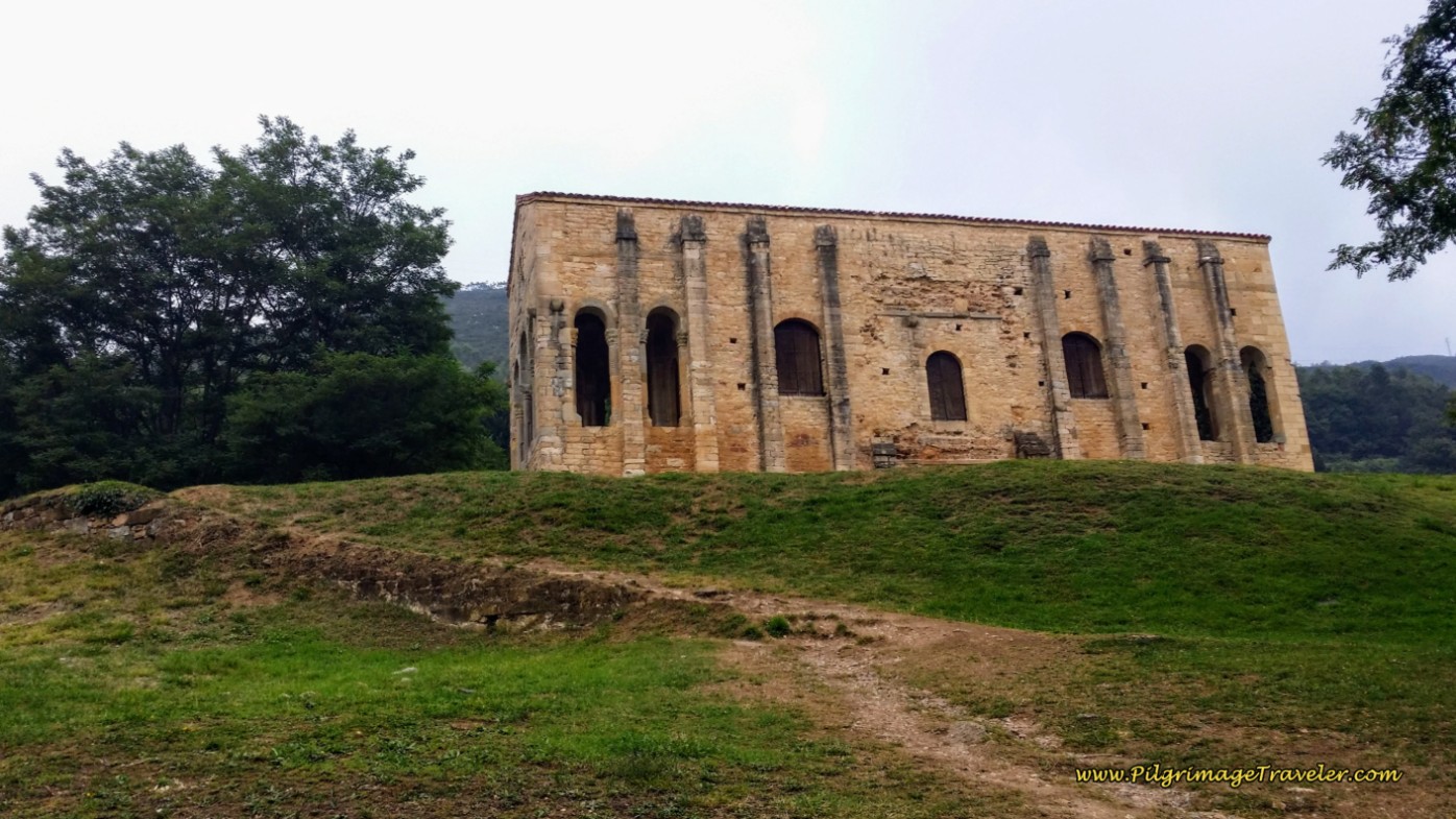 The First Glimpse of the Santa María Church