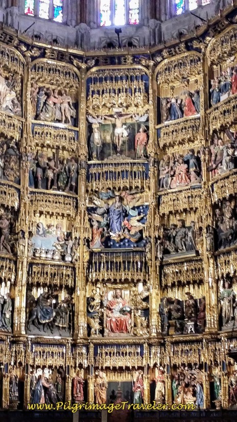 Altar Close-up of Carvings