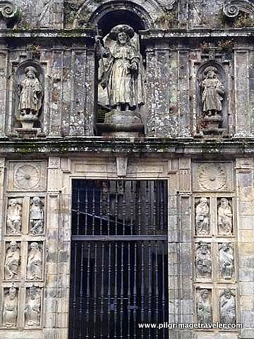 Puerta Santa with St. James as a Pilgrim