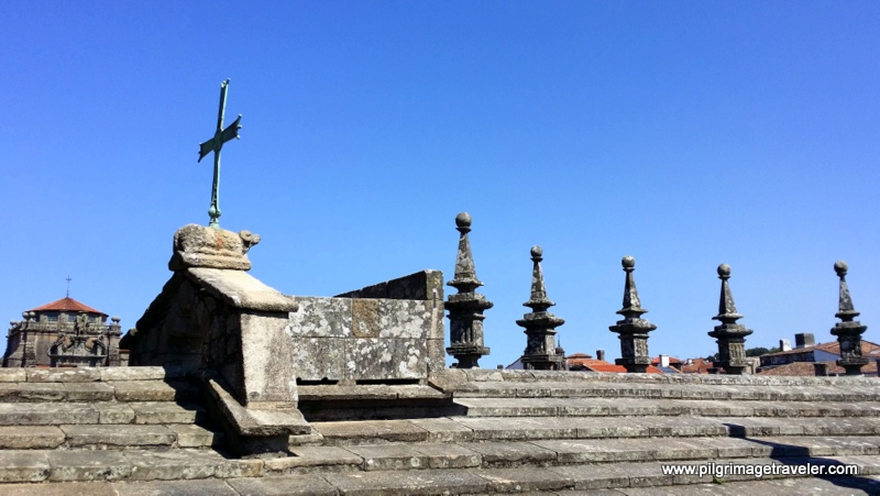 Rooftop Fire Pit, Cathedral of Santiago de Compostela Spain Rooftop Fire Pit, Cathedral of Santiago de Compostela Spain