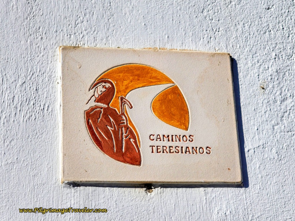 Camino Teresiano Tiles on Buildings