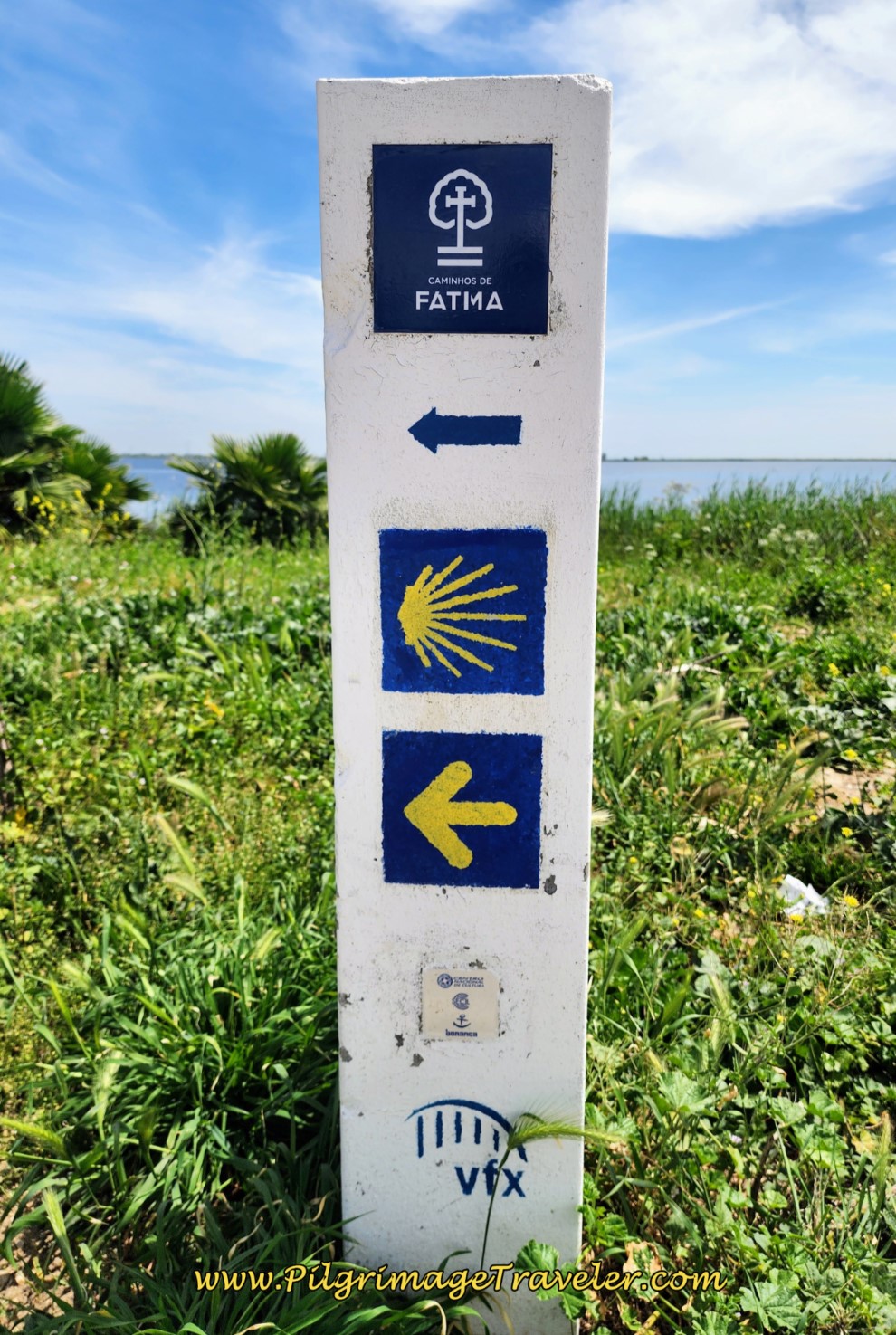 Shared Camino Waymark, Santiago and Fátima, Camino Portugués